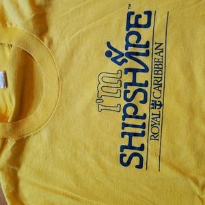 Royal Caribbean tee shirt "I'm Shipshape " size adult XL